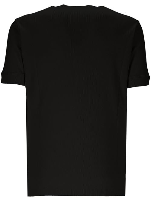 T-shirt nera con bottoni TOM FORD | JHS006JMC048S25LB999